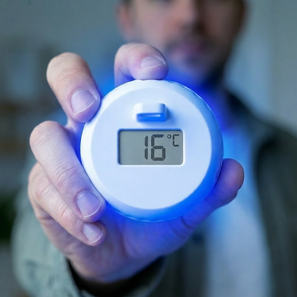 ArcticTemp Pro™ Precision Cold Plunge ThermoArcticTemeter - Hospital-Grade Accuracy | Floating Digital Display